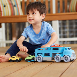 Green Toys Auto Transporter / Vrachtwagen met 3 auto's