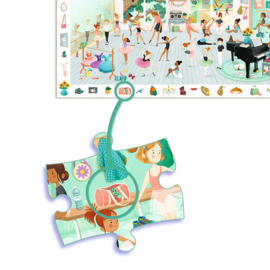 Djeco Ontdek Puzzel De Dansschool, 100 st, 61x38 cm