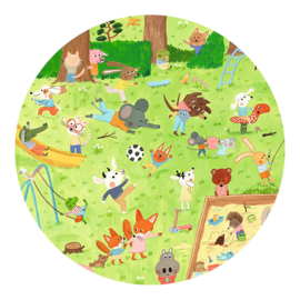 Djeco Ontdek Puzzel Speeltuin, 35 st, 61x38 cm