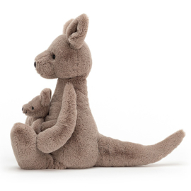 Jellycat Knuffel Kangoeroe 37cm, Kara Kangaroo