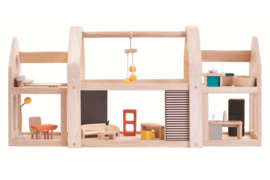 Plan Toys Poppenhuis, Slide & Go Dollhouse