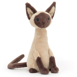 Jellycat Knuffel Kat, Iris Siamese Cat