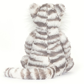 Jellycat Knuffel Witte Tijger 31cm, Bashful Snow Tiger
