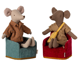 Maileg Stoel voor muizen, Folding chair Mouse, Mint