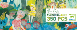Djeco Puzzel 'River Party', 350 st, 97x33 cm