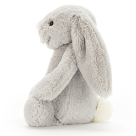 Jellycat Knuffel Konijn 31cm, Bashful Bunny Silver