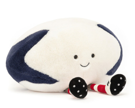 Jellycat Knuffel Rugbybal, Amuseable Sports Rugby Ball, 29cm