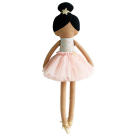 Alimrose Knuffelpop, Arabella Ballerina Peach, 60 cm