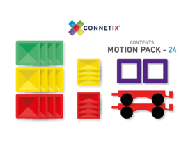 Connetix magnetische tegels rainbow  - Motion pack - 24 stuks