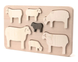 Bajo Houten Puzzel Schapen