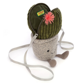 Jellycat Cactus Tasje, Amuseable Cactus Bag, 25cm