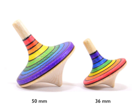 Mader Houten Tol Ralley Regenboog 36 mm