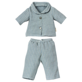 Maileg Pyjama voor Teddy Dad, blauw, 25cm
