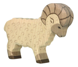 Holztiger Houten ram wit