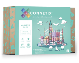 Connetix magnetische tegels pastel - Ball Run pack - 106 stuks