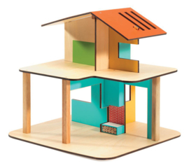 Djeco Houten Poppenhuis, Modern House