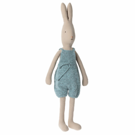 Maileg Rabbit Size 4, Gebreide overall, 63 cm