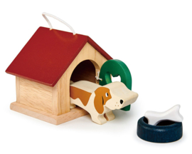 Poppenhuis Huisdierenset - Hond  - Tender Leaf Toys