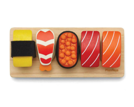 Plan Toys Houten Sushi Set, 15-delig
