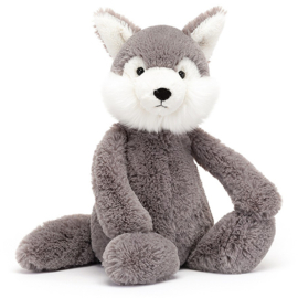 Jellycat Knuffel Wolf 31cm, Bashful Wolf Medium