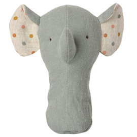 Maileg Rammelaar Olifant, Lullaby friends, Elephant rattle, 13 cm