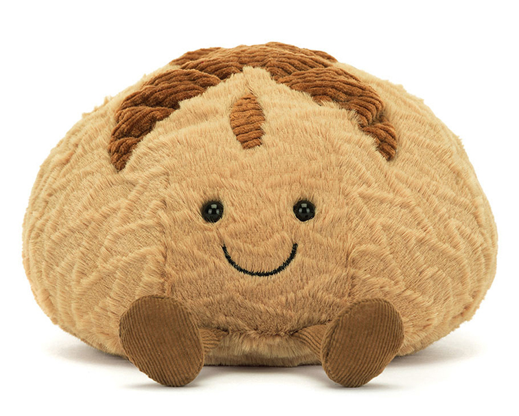 Jellycat Knuffel Brood, Amuseables Sourdough, 16cm