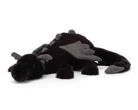 Jellycat Knuffel Draak,Onyx Dragon 50 cm