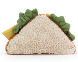 Jellycat Knuffel Boterham, Amuseable Sandwich