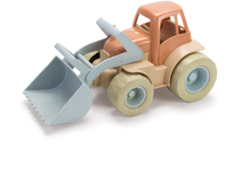 Dantoy Bioplastic Tractor met voorlader, Shovel