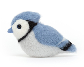 Jellycat Knuffel Vogel Blauwe Gaai 10cm, Blue Jay