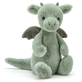 Jellycat Knuffel Draak 31cm, Bashful Dragon Medium