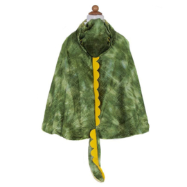 Great Pretenders Dino Cape Tyrannosaurus Rex, T-Rex Hooded Cape, 4-5 jaar