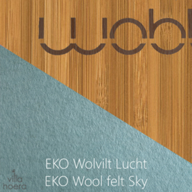 Wobbel original bamboe - vilt lucht