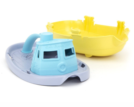 Green Toys Sleepboot Tugboat Pastel, Blauw
