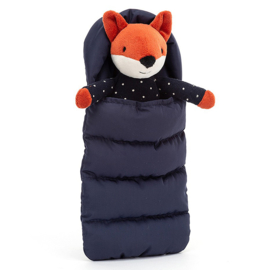 Jellycat Vos in slaapzak, Snuggler Fox