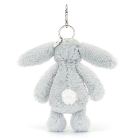 Jellycat Sleutelhanger Konijn, Bashful Silver Bunny Bag Charm