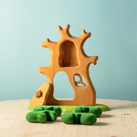 Bumbu Toys Houten Eikenboom met bosdieren