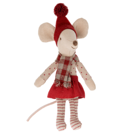 Maileg grote zus Pixy Muis, Christmas mouse Big Sister