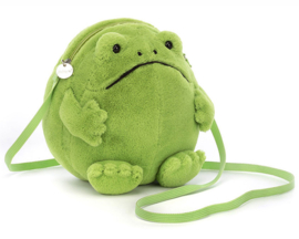 Jellycat Kikker Tasje, Ricky Rain Frog Bag, 17cm