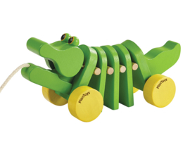 Plan Toys Trekdier Krokodil, Dancing Alligator