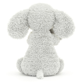 Jellycat Knuffel Olifant met jong, Huddles Grey Elephant, 26cm