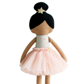 Alimrose Knuffelpop, Arabella Ballerina Peach, 60 cm