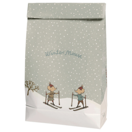Maileg inpakzakjes/cadeauzakjes, Winter Mouse, 10 stuks