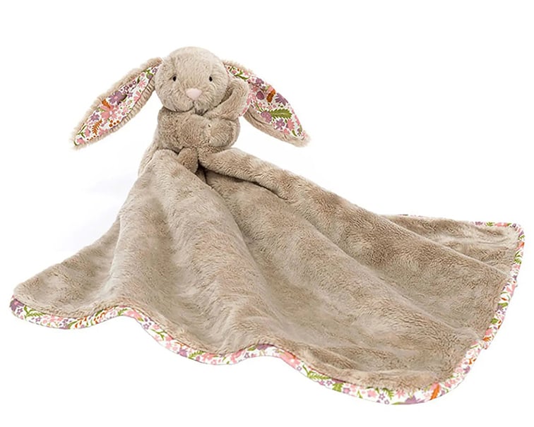 Jellycat Knuffeldoekje Konijn 33cm, Blossom Beige Bunny Petal Soother