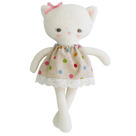 Alimrose Knuffel Poes, Mini Kitty Doll Gelati Spot, 21 cm
