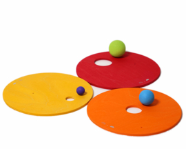 Grimm's - Stapelstein Rolling Discs Warm classic