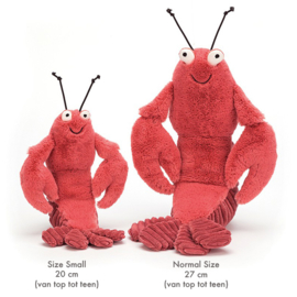 Jellycat Knuffel Kreeft, Larry Lobster Small, 20 cm