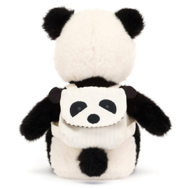 Jellycat Knuffel Panda met rugzak, Backpack Panda