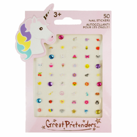 Nagel Stickers Unicorn, 50 stuks