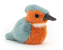 Jellycat Knuffel Vogel Ijsvogel 10cm, Birdling Kingfisher